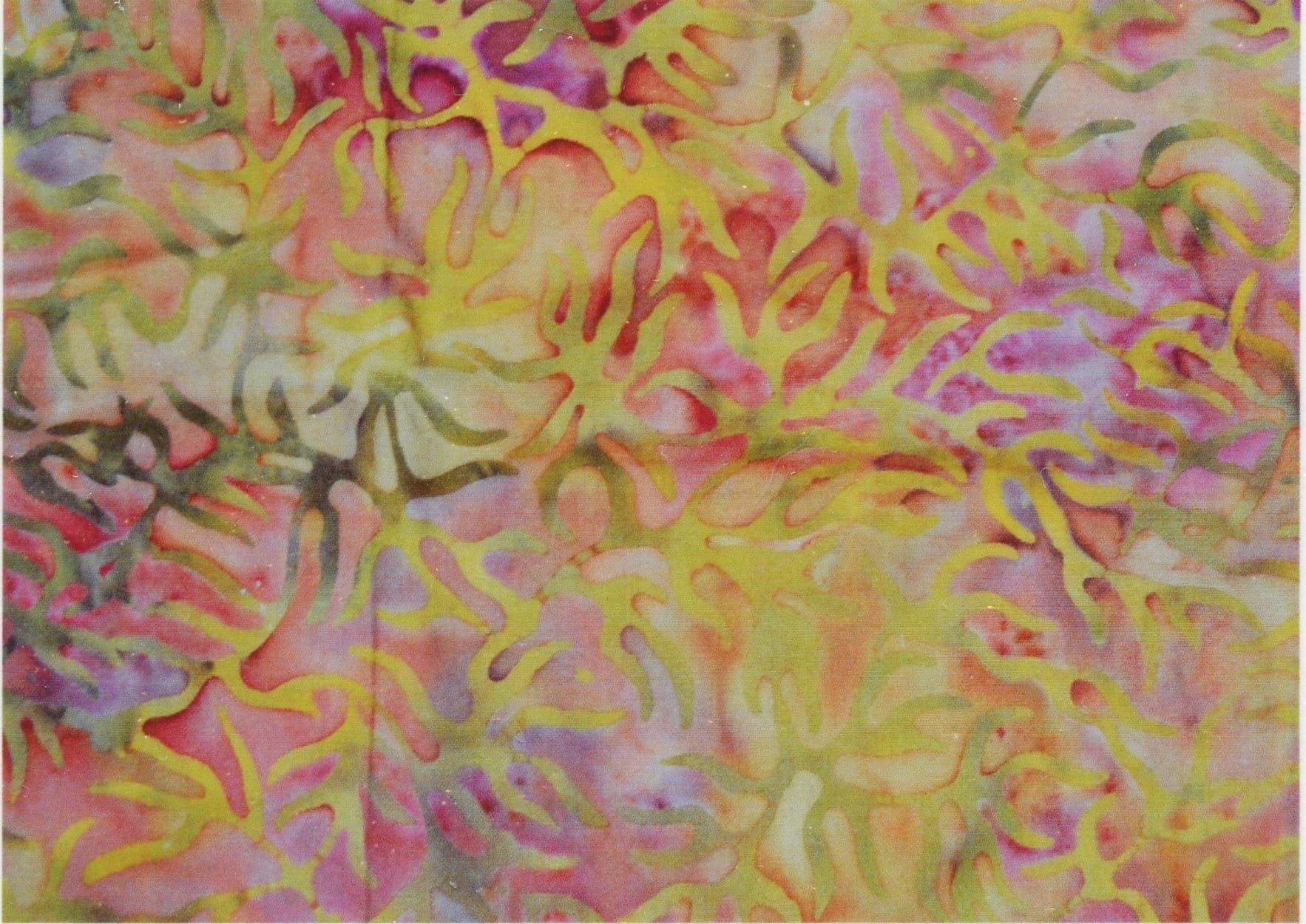 Orange Batik