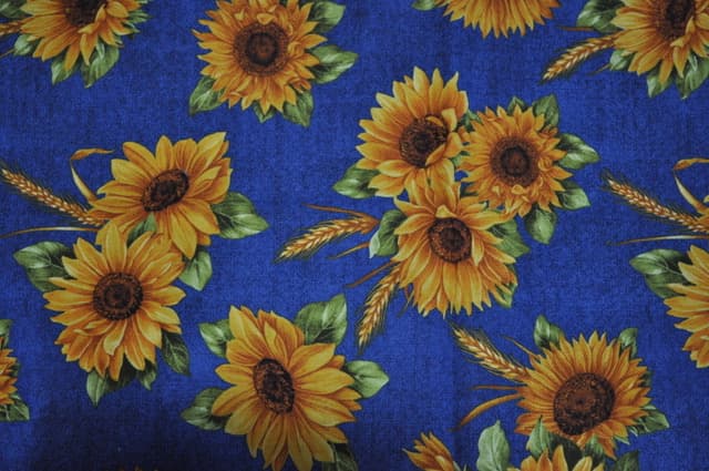 Sunflowers Blue